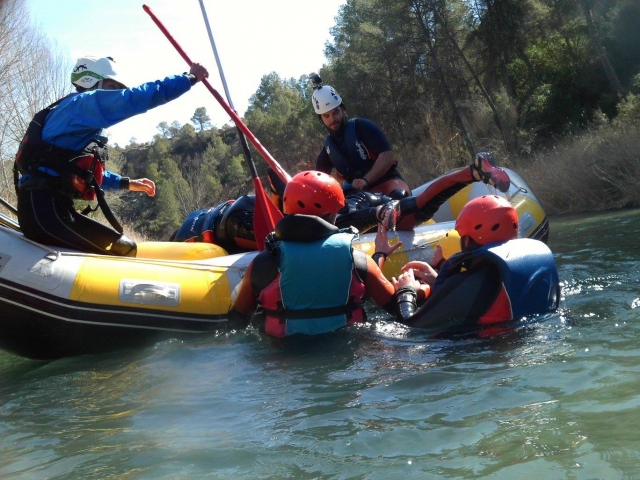  Fallen into the water 